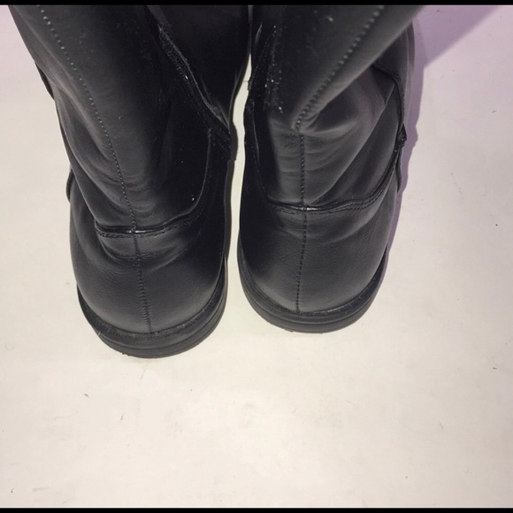 Black/Brown Hilfiger Andrea Eq Boots H-Charm 3 - Picture 5 of 8